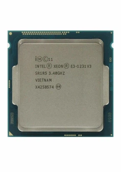 Процессор Intel Xeon E3-1231 V3 | 3.4-3.8 GHz | 4яд. 8пот. | i7-4770 | S1150 | SR1R5 E3-1231v3 LGA1150