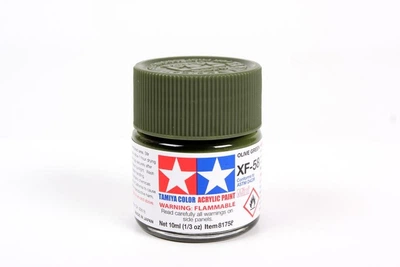 Акриловая краска Tamiya Acrylic mini XF-58 Olive Green Оливково-зеленый (81758)
