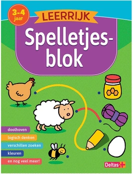 Książka-gra Deltas Blok gier edukacyjnych 1530581 (9789044750980)