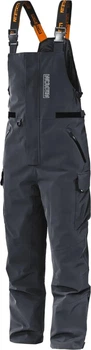 Напівкомбінезон демісезонний утеплений мембранний Norfin Rebel Pro Pants Gray 20000 мм (586002-M)