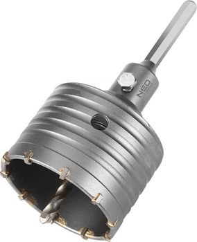 Otwornica widiowa NEO Tools 80 mm z adapterem 55-325 (5906692003587)