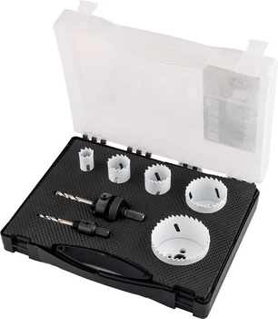 Zestaw otwornic bi-metalowych Graphite 19-68 mm 7 szt 56T723 (5902062117731)