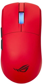 Mysz ASUS ROG Harpe II Ace Wireless/Bluetooth/USB Red (90MP0490-BMUA20)