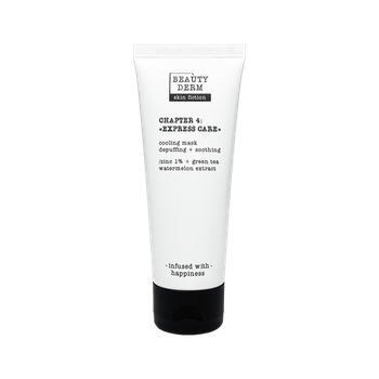 Маска охлаждающая с цинком и зеленым чаем BEAUTYDERM SKIN FICTION 75 г