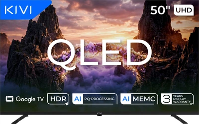 Телевізор Kivi QLED 50'' 50U820KB