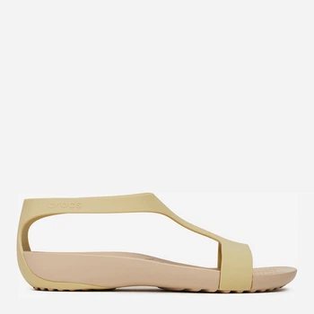 Женские сандалии Crocs Serena Sandal 205469-212 5904862339481 42-43 27.5 см Бежевые (5904862339504)