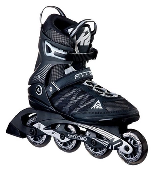 Роликові ковзани для дорослих K2 FIT 80 M 45 (11.5US) 295мм Black/white (30A0003.1.1) O (285мм)