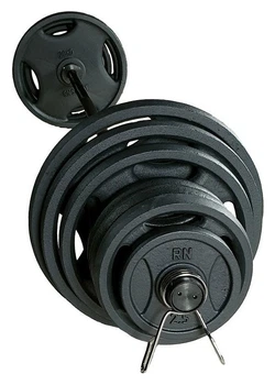Олімпійська металева штанга RN-Sport Quatro 145 кг (2х20,2х15,2х10,6х5,2х2.5 + 2.2 м) (RNS_Olimp_quatro145)