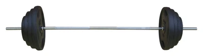 Металева штанга RN-Sport Quatro 65 кг (4х10,2х5,2х2.5, 2х1.25 + гриф 1.5 м) (RNS_quatro27_65)