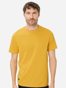Футболка бавовняна довга чоловіча Camel Active T-shirts 1/2 sleeves 409700-7T07-64 2XL Жовта (4063366266073)