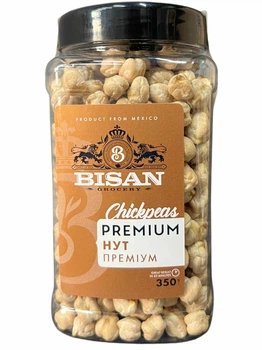 Нут Bisan Chickpeas Premium 350 г