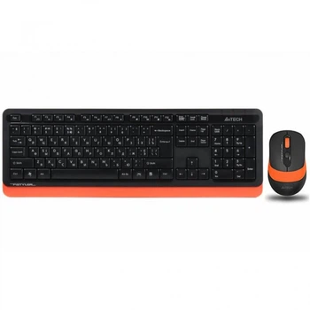 Комплект A4Tech FG1010 Orange (4711421943376) (20466)