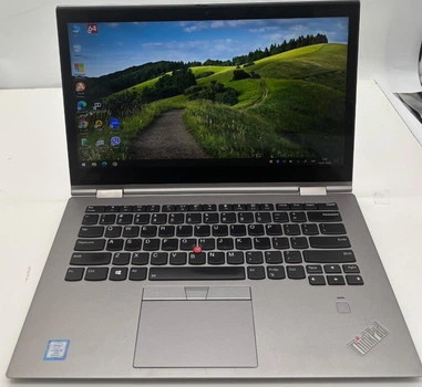 Ноутбук Lenovo ThinkPad X1 Yoga 3 Gen (Type 20LF) / 4 ядра 8 потоків Intel Core i508350U 1.7-3.6GHz / 16Gb LPDDR3 / 256Gb SSD NVMe M.2 2280 / Екран 14" (1920x1080) Full HD - Б/У