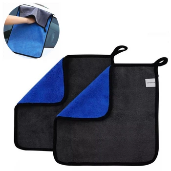 Автомобильная микрофибра Proove Carshine Car Washing Towel (2шт/уп 30*30cм) Gray/Blue