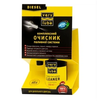 Комплексний очисник паливної системи (дизель), VERYLUBE, 250мл.