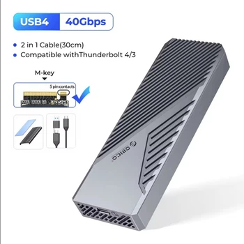 Зовнішня кишеня Orico CNM2-U4 40Gb/s M.2 NVMe SSD – фото, відгуки