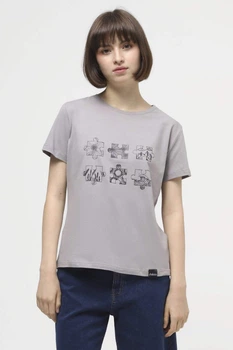 Футболка Chikiss 50(2XL) Серый (138824)