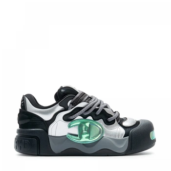 Чоловічі кеди Champion AutoSkate V1 Black/Silver/Mint 42 Чорний U4CFCTM03U1
