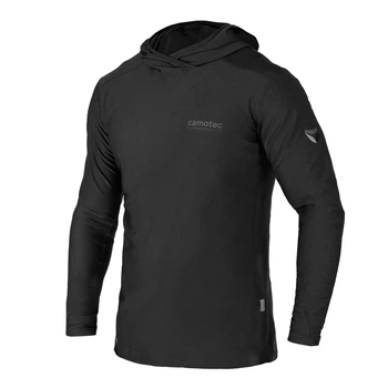 Лонгслів Chiton Hood 2.0 Чорний (9660), 3XL