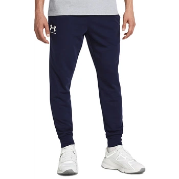 Брюки мужские Under Armour Ua Rival Terry Jogger S Синій 1380843-410