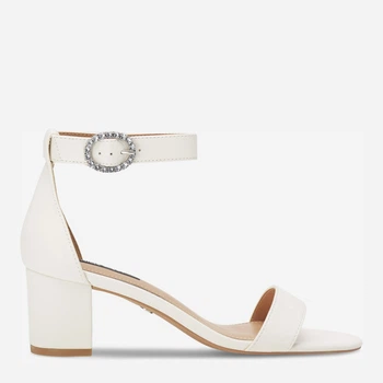 Женские босоножки Nine West WFA2641-1 5904862339412 38 24.9 см Белые (5904862339450)