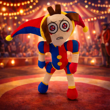 Мягкая плюшевая игрушка Помни (Pomni) Удивительный цифровой цирк The Amazing Digital Circus 25–35 см