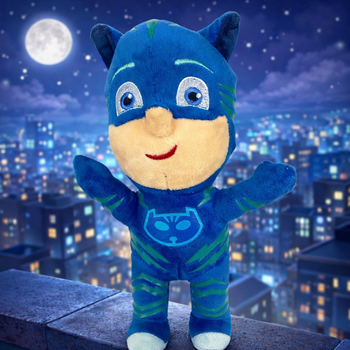 Мягкая плюшевая игрушка Кетбой (Catboy) Герои в масках PJ Masks 28 см