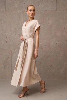 Сукня 3097 ТМ Triko Bakh 50-52 перлинний ( 3097_pearl_1)