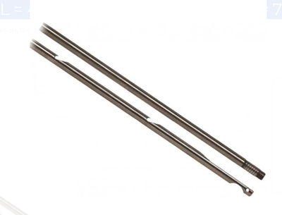 Гарпун для подводной охоты резьбовой Dive Hunter "Turkey" L = 40 см, D = 7 мм, резьба M = 6