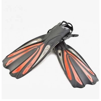 Ласты Dive Hunter ,,Lids Orange,,с открытой пяткой под босую ногу, носок или боты для плавания подводной охоты дайвинга снорклинга