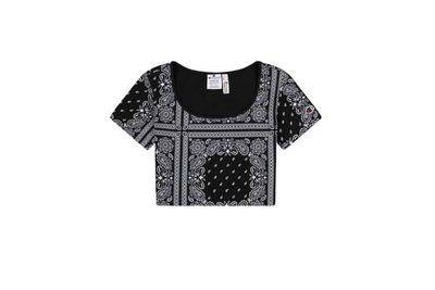 Жіноча бавовняна коротка футболка-бандана Champion CropTop XS 115127 KL001 (XS)