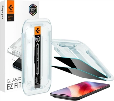 Szkło hartowane Spigen Glas.TR EZ Fit Privacy do Apple iPhone Air 2 szt. (AGL09862)