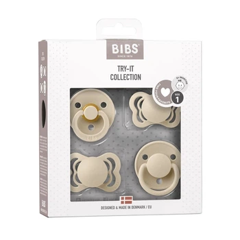 Набір пустушок BIBS Baby Try It Collection - Vanilla