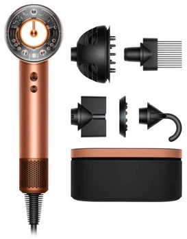 Фен Dyson HD16 Supersonic Nural Amber Silk/Pink Champagne (143709-01) (1VGEUUFV6359A) - Уцінка
