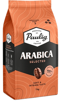 Кофе в зернах Paulig Arabica Selected 1 кг (6411300177851)