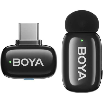 Беспроводной мини-петличный микрофон Boya Mini-17 Type-C для Android и iPhone