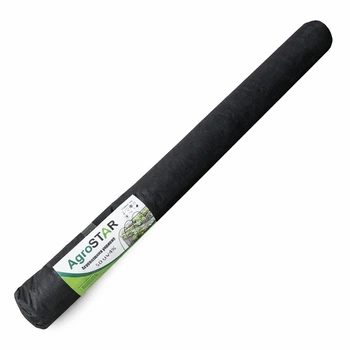 Мульчировочное агроволокно 50 г/м² AgroStar 1,05×50 м Черное