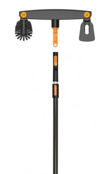 Щітка для водостоків Fiskars OneClick + ручка телескопічна L (1080718)