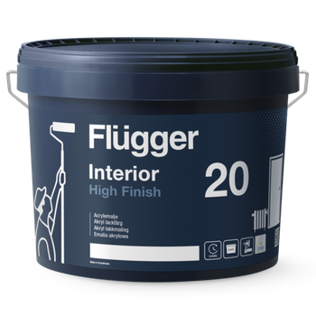 Эмаль акриловая Interior High Finish 20 (Base 3 - прозрачная, под тонирование) 2.8л