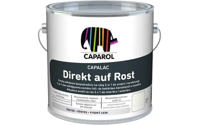 Эмаль алкидная по металлу Capalac Direkt auf Rost RAL7016 (антрацитово-серая) 750 мл