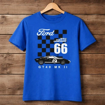 Cиня футболка з принтом Ford 134 (8-10Y) Primark