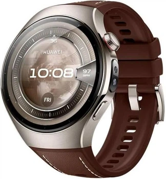 Смарт-годинник HUAWEI Watch 5 Classic 46mm Brown (Rates-L29L, 55020EVM)