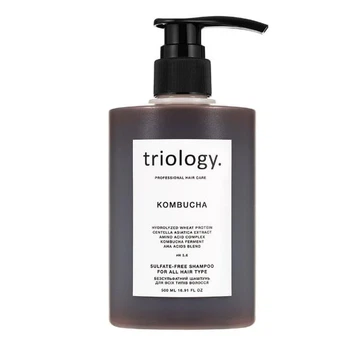 Безсульфатний шампунь для всіх типів волосся з комбучею Kombucha Triology, 500 мл