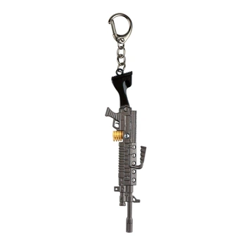 Брелок Зброя-M249 Сірий