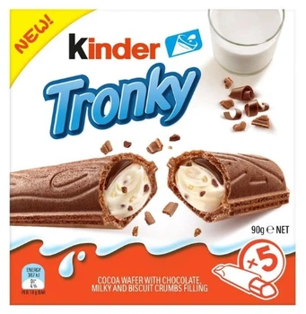 Вафельні батончики Kinder Tronky 5st 90g