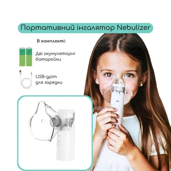 Портивный ингалятор (небулайзер) «Мегазайка»