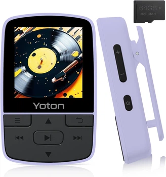 MP3-плеєр Yoton Bluetooth/64ГБ/HiFi-Music Purple
