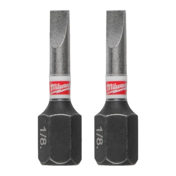 Бита SHOCKWAVE MILWAUKEE, SL0,8x5,5, 25мм, (3шт)