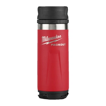 Термочашка PACKOUT MILWAUKEE Sip Lid, 532мл, красная