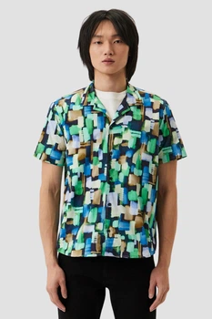Рубашка KARL LAGERFELD Разноцветная 2XL (74613)